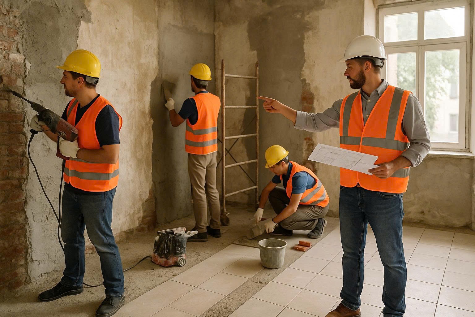 Nhà thầu sửa chữa – cải tạo